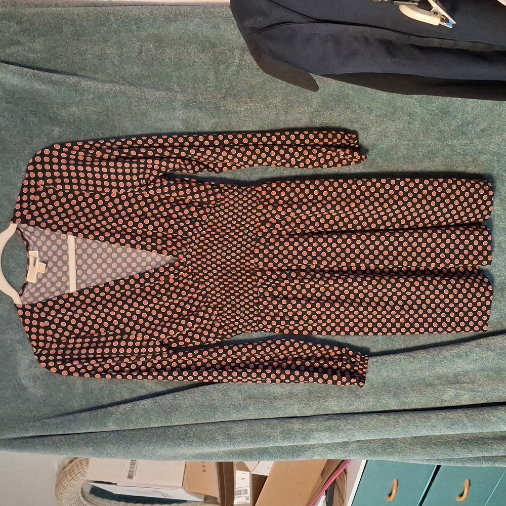 Elegant Polka Dot Dress Michael Kors.